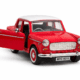 Queen 70’s Classic Red Toy Car – Pull-Back Action, Openable Doors, Realistic Vintage Design for Kids & Collectors