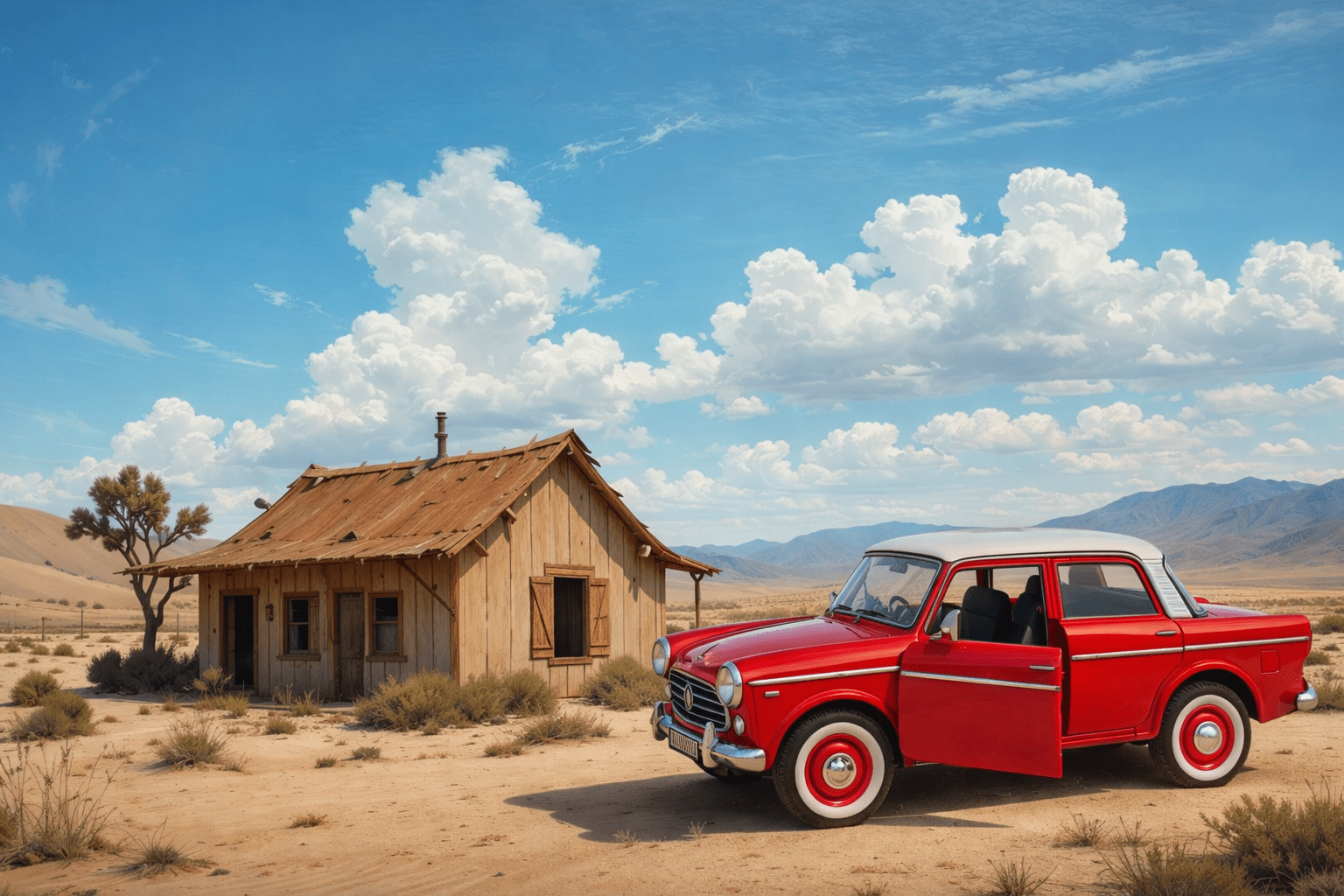 Queen 70’s Classic Red Toy Car