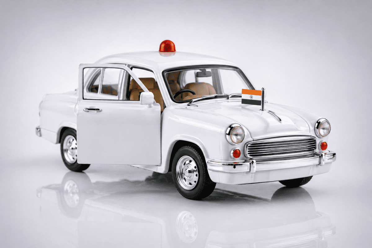 VIP Ambassador Pull Back Toy Car – Durable & Realistic Kids Toy